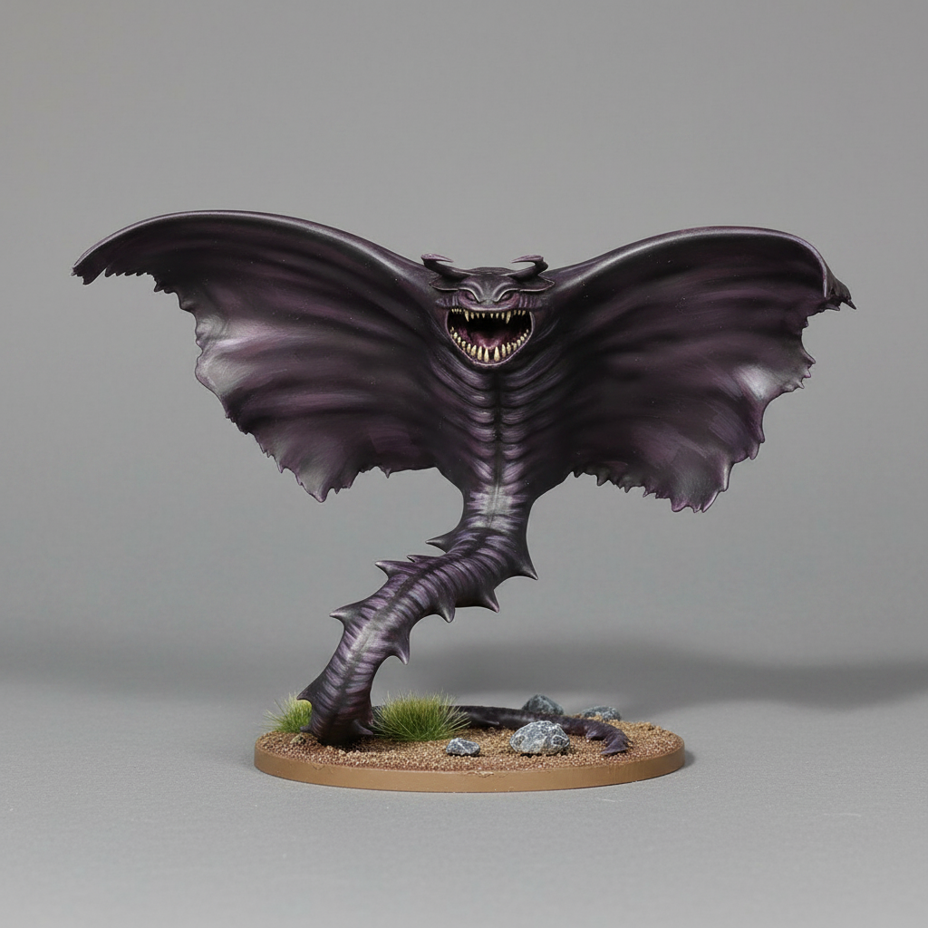 Cloaker RPG Miniature | D&D Pathfinder Aberration Creature | Blacksheep Industries