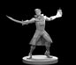 Elf Male Bladesinger Wizard (Sword & Fireball) – RPG Miniature for Dungeons & Dragons, Pathfinder, and Tabletop RPGs