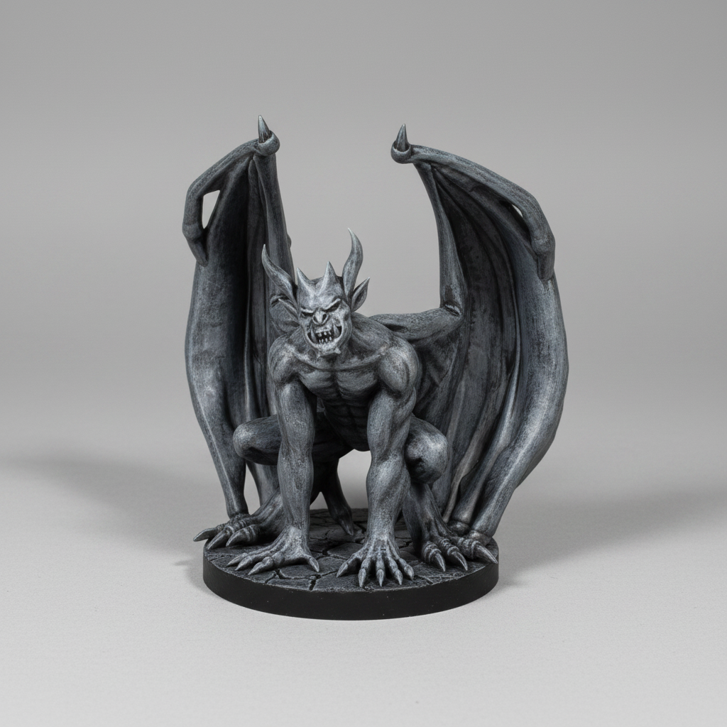 Gargoyle RPG Miniature | D&D Pathfinder Dungeon Guardian | Blacksheep Industries