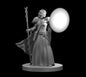 Human Female Abjurer Wizard (Casting Shield Spell) – RPG Miniature for Dungeons & Dragons, Pathfinder, and Tabletop RPGs