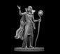 Human Female Diviner Wizard (Orb Staff) – RPG Miniature for Dungeons & Dragons, Pathfinder, and Tabletop RPGs