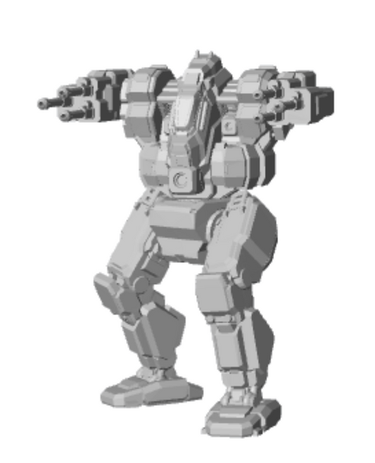 BJ-A Blackjack "Arrow" BattleTech Miniature