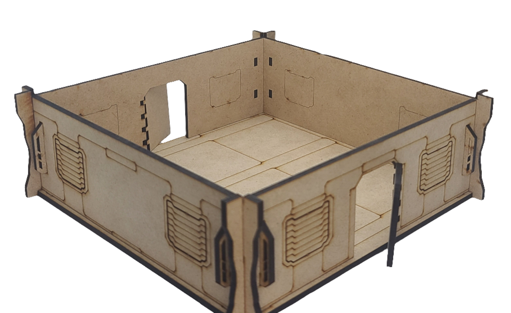 Industrial 8x8 Building - Stacks Series - Blacksheep Industries