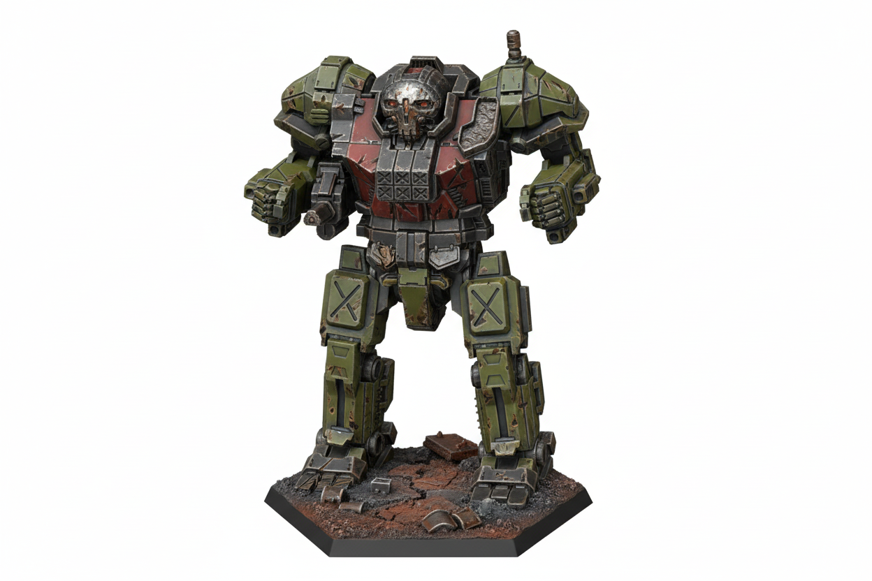 Atlas AS7-D BattleTech Resin Miniature | Inner Sphere Assault BattleMech | Blacksheep Industries