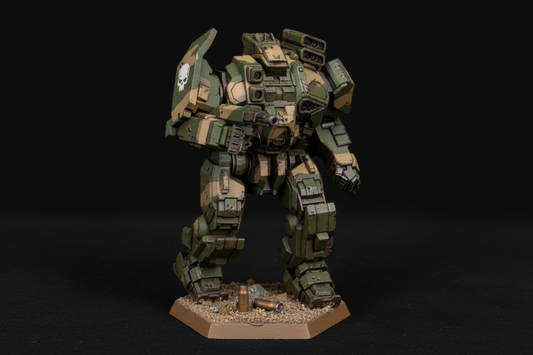 Conjuror (Hellhound) – BattleTech Miniature Resin Printed Model | Clan Medium BattleMech