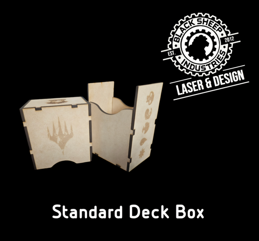 MTG Standard Deck Box - Blacksheep Industries Laser & Design