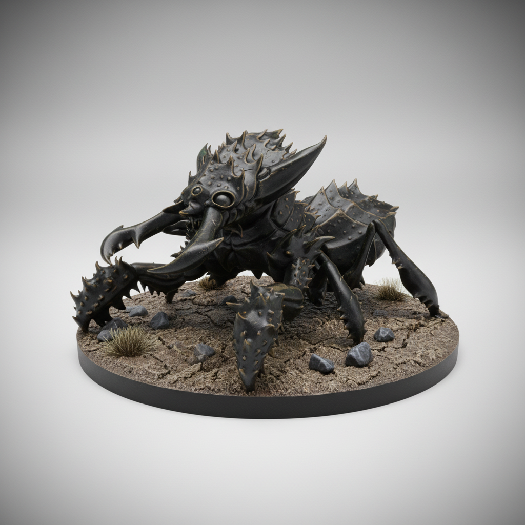 Ankheg Miniature | Large 50mm Unpainted Resin DnD Mini