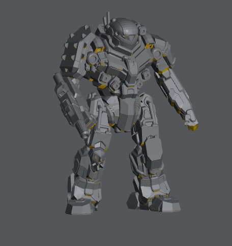 Black Knight BL6-KNT BattleTech Miniature