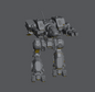 Black Lanner BLK-Prime4 BattleTech Miniature
