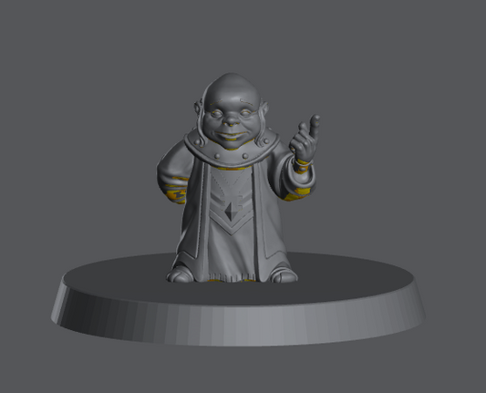 Arcane Mentor (Cloaked Sage) – RPG Miniature for Dungeons & Dragons, Pathfinder, and Tabletop RPGs
