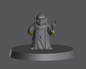 Arcane Mentor (Cloaked Sage) – RPG Miniature for Dungeons & Dragons, Pathfinder, and Tabletop RPGs