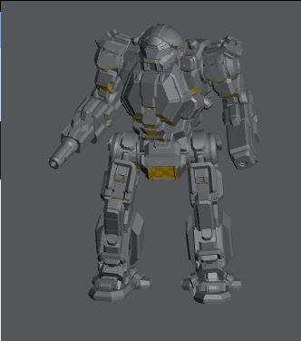 Enforcer ENF-4R4 – BattleTech Miniature Resin Printed Model | Inner Sphere Medium BattleMech - Blacksheep Industries