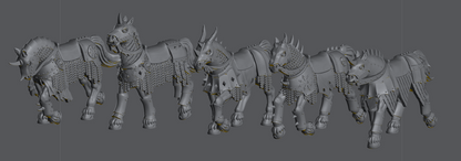 Dark Crusader Knights Squad Kit – Warhammer Fantasy Compatible Cavalry Unit