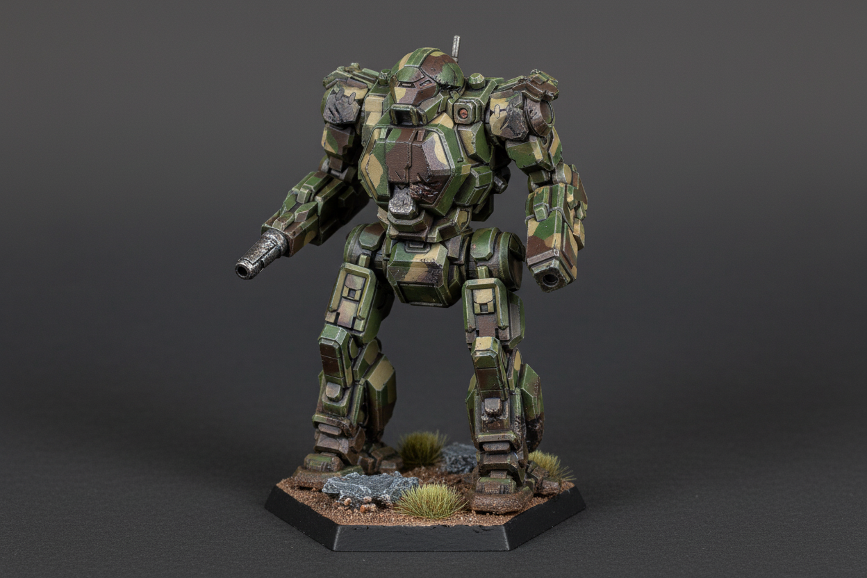Enforcer ENF-4R4 – BattleTech Miniature Resin Printed Model | Inner Sphere Medium BattleMech