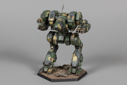 Black Lanner BLK-Prime4 – BattleTech Miniature Resin Printed Model | Clan Heavy OmniMech