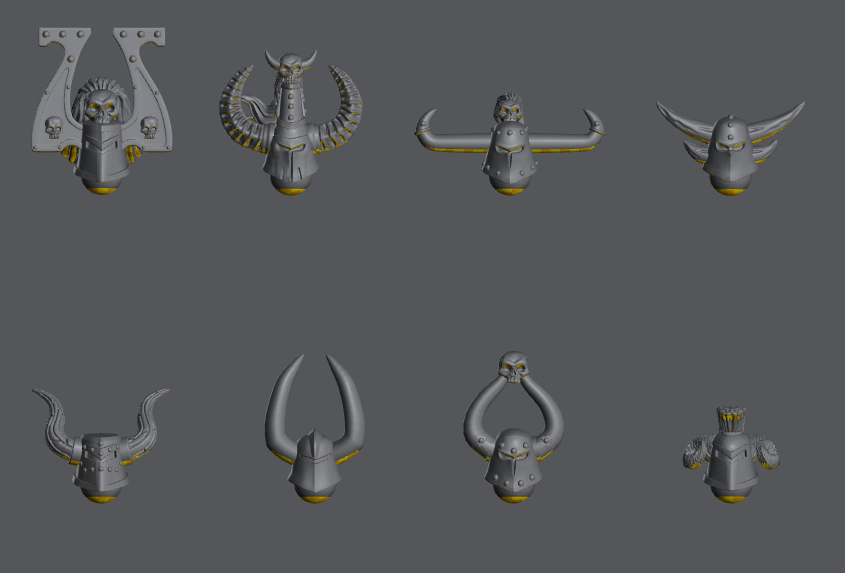 Dark Crusader Knights Squad Kit – Warhammer Fantasy Compatible Cavalry Unit