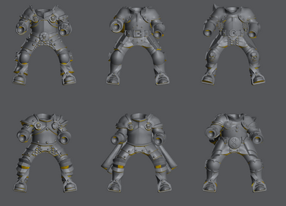 Dark Crusader Knights Squad Kit – Warhammer Fantasy Compatible Cavalry Unit