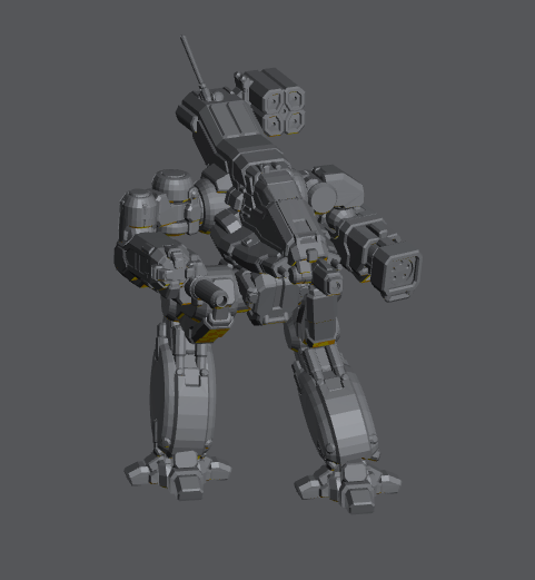 Bushwacker BSW-X2 BattleTech Miniature