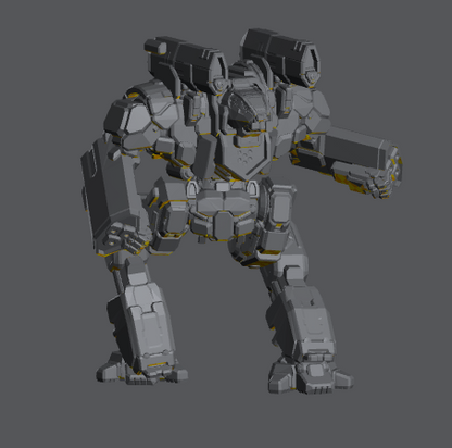 Blood Asp BAS – BattleTech Miniature Resin Printed Model | Clan Assault BattleMech - Blacksheep Industries