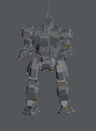 Enfield – BattleTech Miniature Resin Printed Model | Inner Sphere Medium BattleMech - Blacksheep Industries