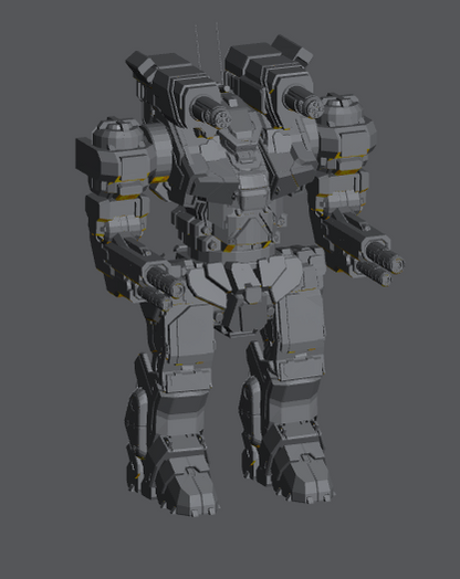 Canis Prime – BattleTech Miniature Resin Printed Model | Clan Assault OmniMech - Blacksheep Industries