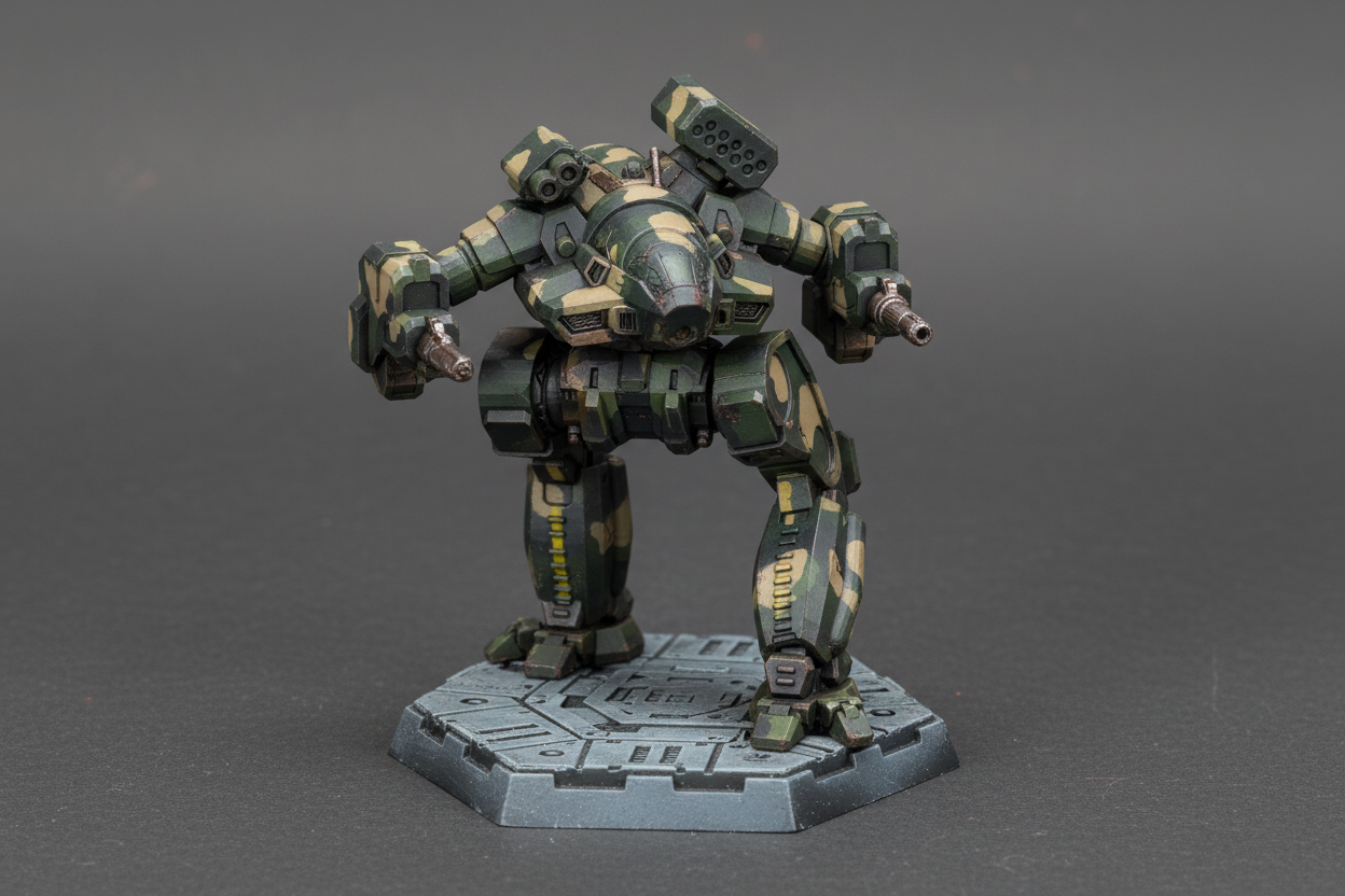 Ebon Jaguar (EBJ) – BattleTech Miniature Resin Printed Model | Clan Heavy OmniMech