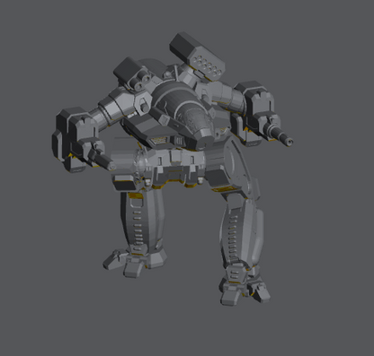 Ebon Jaguar (EBJ) – BattleTech Miniature Resin Printed Model | Clan Heavy OmniMech - Blacksheep Industries