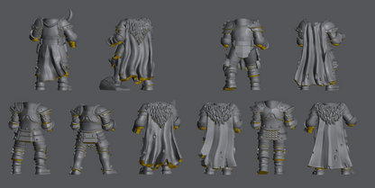 Dark Crusaders Squad Kit – Warhammer Fantasy Compatible Infantry Set