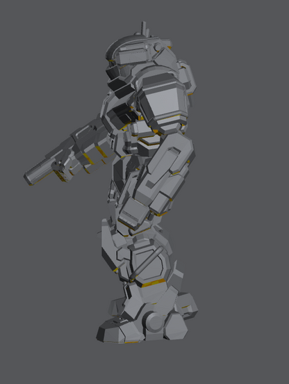Black Knight BL-6-KNT – BattleTech Miniature Resin Printed Model | Inner Sphere Heavy BattleMech