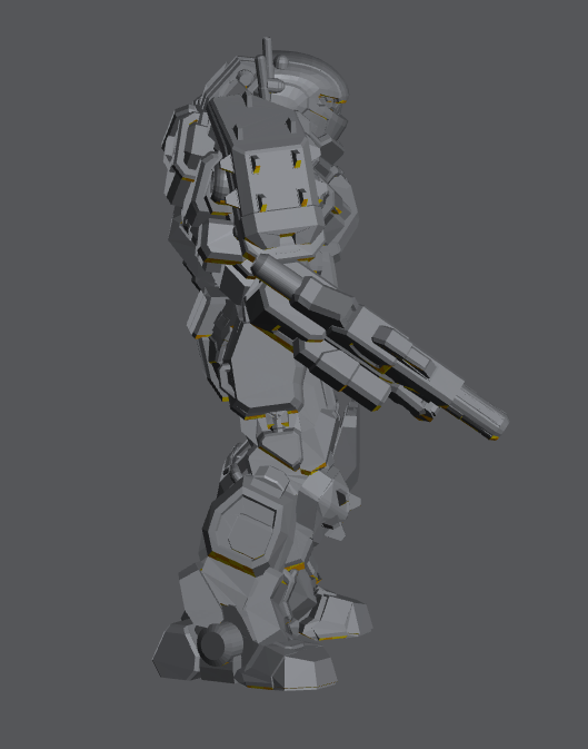 Black Knight BL-6-KNT – BattleTech Miniature Resin Printed Model | Inner Sphere Heavy BattleMech