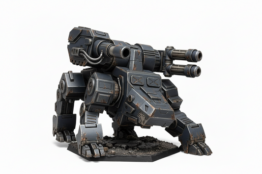 Barghest BGS-1T BattleTech Resin Miniature | Inner Sphere Heavy Quad BattleMech | Blacksheep Industries
