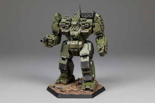 BattleMaster BLR-1GHE BattleTech Resin Miniature | Inner Sphere Assault BattleMech | Blacksheep Industries