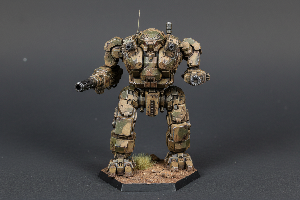 Berserker BRZ-A3 BattleTech Resin Miniature | Inner Sphere Assault BattleMech | Blacksheep Industries