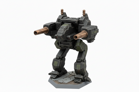 Nova Prime BattleTech Resin Miniature | Clan Medium OmniMech Black Hawk | Blacksheep Industries