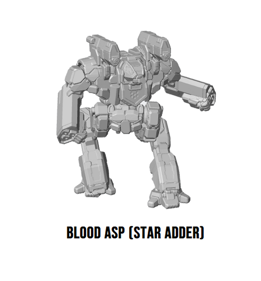 Blood Asp Prime (Star Adder) BattleTech Miniature