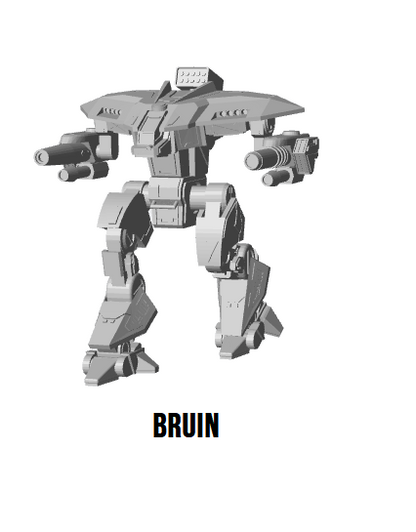 Bruin BattleTech Miniature – Tactical Strength for BattleTech