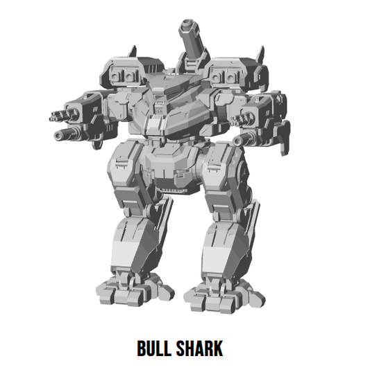 Bull Shark MS-3 BattleTech Miniature