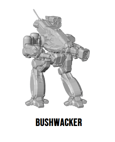 Bushwacker BSW-R BattleTech Miniature