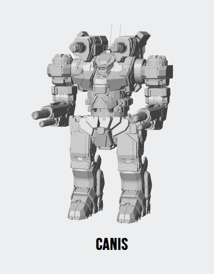 Canis BattleMech Miniature