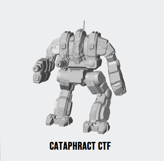 Cataphract CTF BattleTech Miniature - Blacksheep Industries