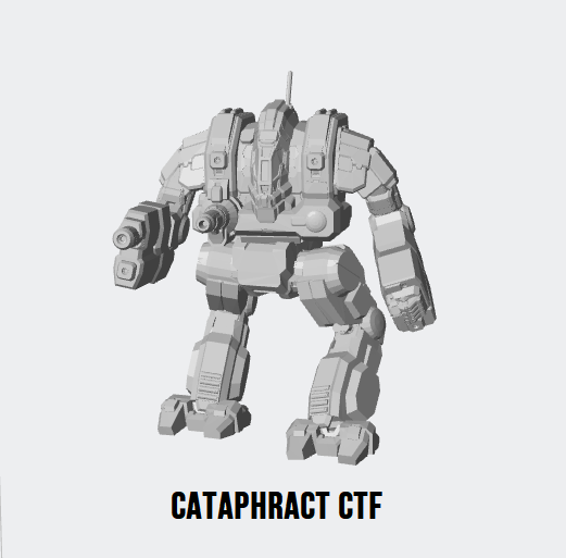 Cataphract CTF BattleTech Miniature