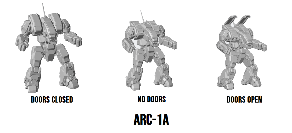 Archer ARC-1A BattleMech – Unleash Long-Range Firepower in BattleTech Archer ARC-1A BattleMech – Unleash Long-Range Firepower in BattleTech