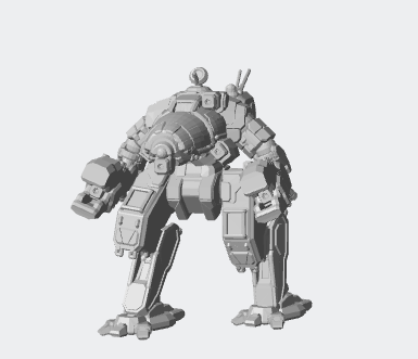 Crab CRB-20-4 – BattleTech Miniature Resin Printed Model | Inner Sphere Medium BattleMech - Blacksheep Industries