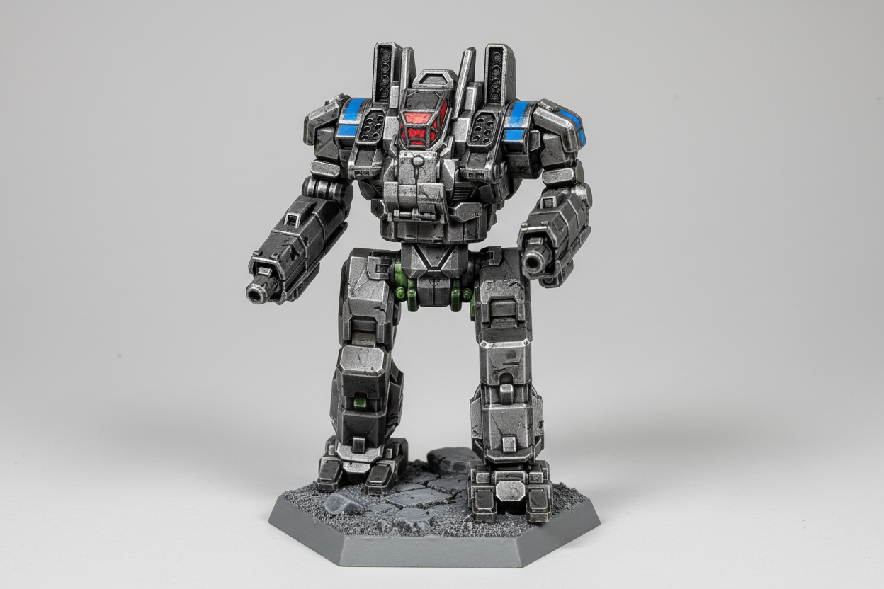 Crockett CRK – BattleTech Miniature Resin Printed Model | Inner Sphere Assault BattleMech