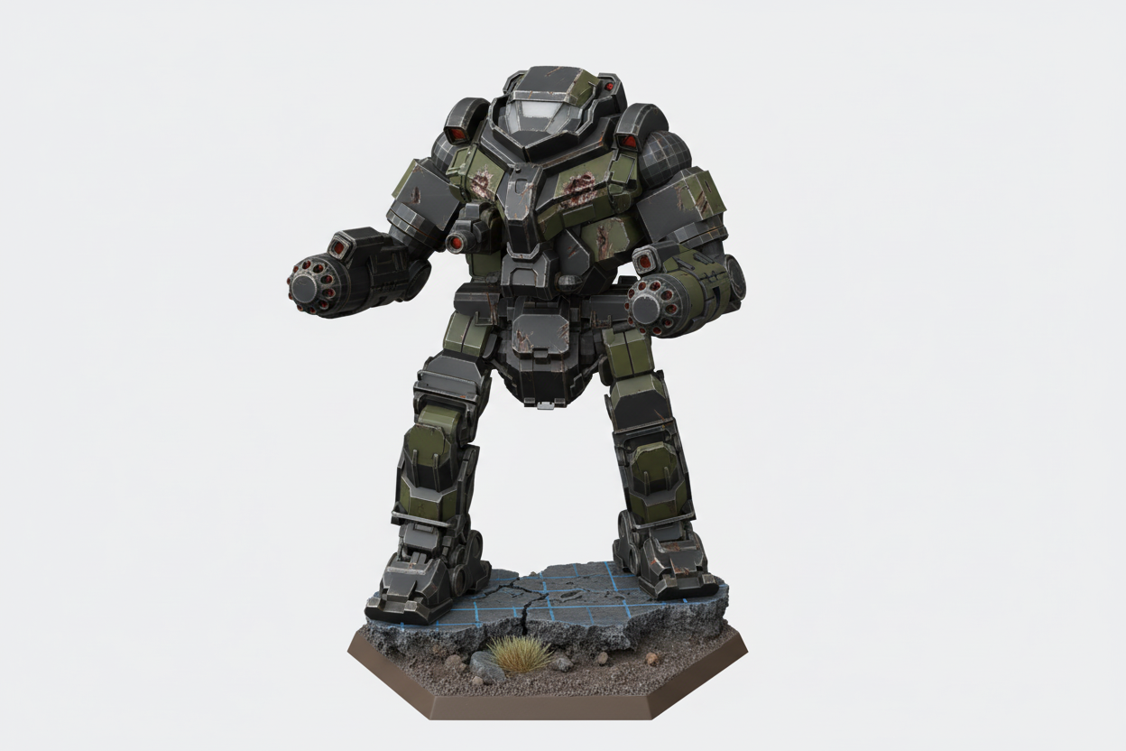 Crossbow CRS-6B – BattleTech Miniature Resin Printed Model | Clan Heavy BattleMech