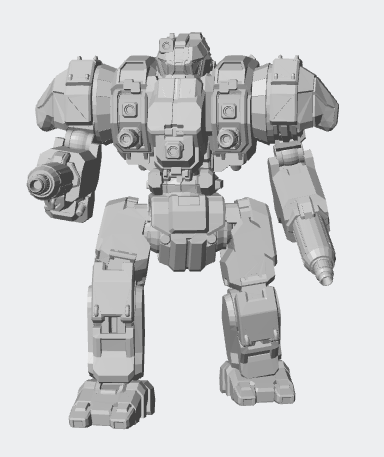 Devastator DVS-1D – BattleTech Miniature Resin Printed Model | Inner Sphere Assault BattleMech - Blacksheep Industries