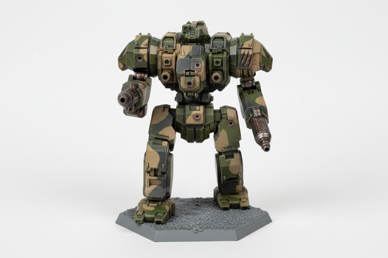 Devastator DVS-1D – BattleTech Miniature Resin Printed Model | Inner Sphere Assault BattleMech