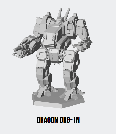 Dragon DRG-1N BattleMech