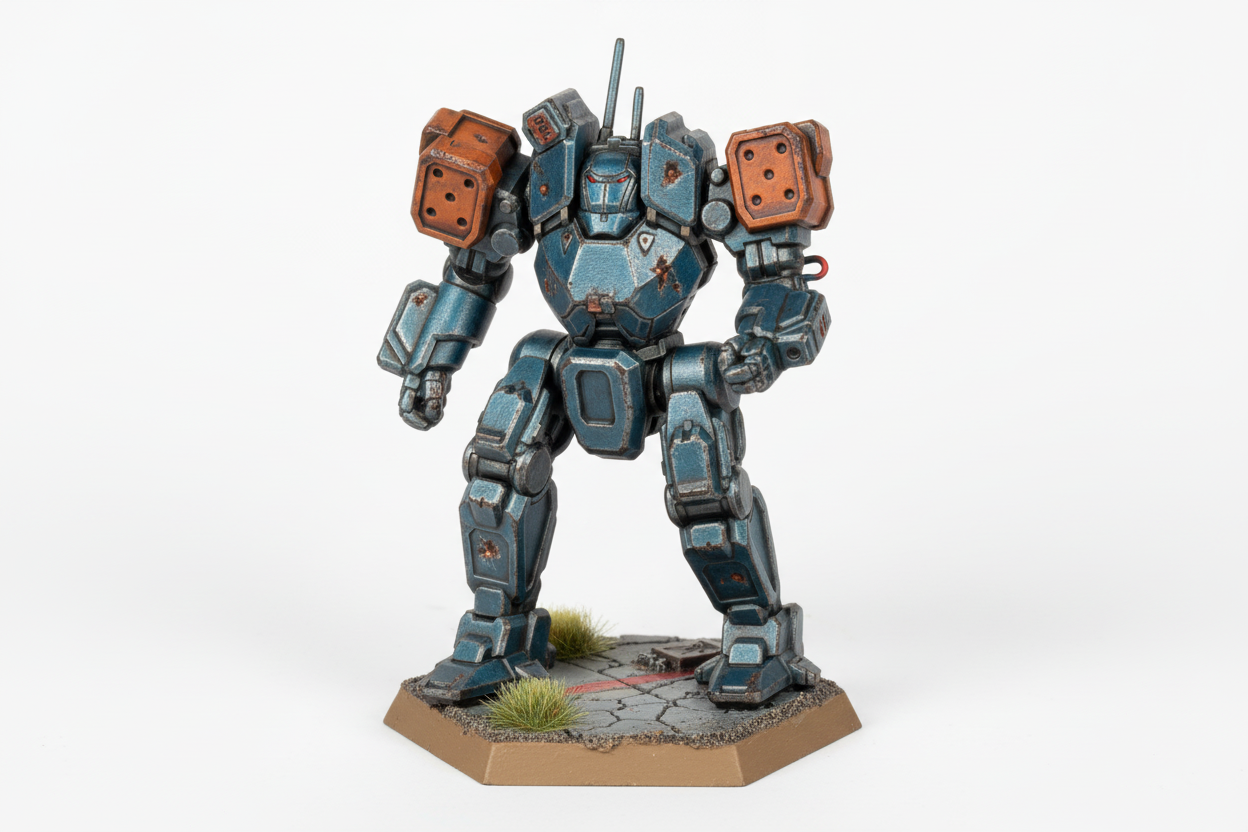 Arctic Cheetah ACH BattleTech Resin Miniature | Clan Light OmniMech | Blacksheep Industries