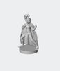 Gnome Female Monk Miniature – Small but Mighty Martial Artist for RPG Adventures